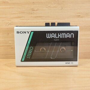 Vintage 80s Sony Walkman WM-11/22 Cassette Player / Made in Japan /Tested